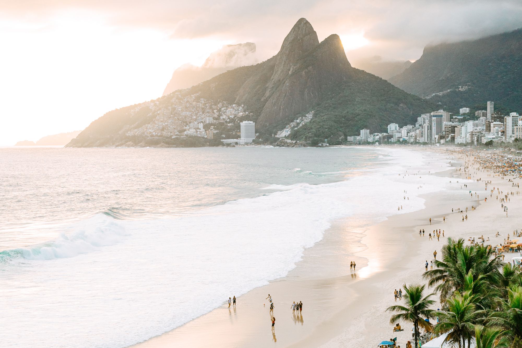 Viajantes em experiência premium no Rio